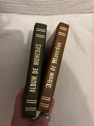 Álbumes de Monedas Vintage