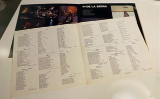 PI DE LA SERRA -1a. Edición Original- Vinilo LP