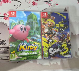 Nintendo Switch: Kirby y Splatoon 3