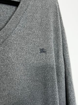 Maglione Burberry Uomo Grigio Taglia M