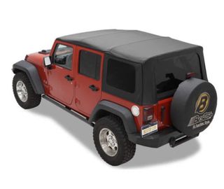 Techo Lona Jeep Wrangler JL Negro