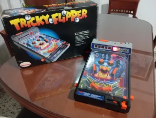 Máquina Pinball Tricky Flipper Tomy Vintage