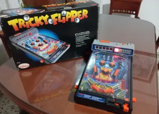 Máquina Pinball Tricky Flipper Tomy Vintage