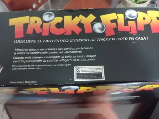 Máquina Pinball Tricky Flipper Tomy Vintage