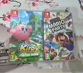 Nintendo Switch: Kirby y Super Mario Party