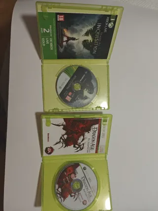Colección Dragon Age Xbox 360 (Inquisition, II, Or