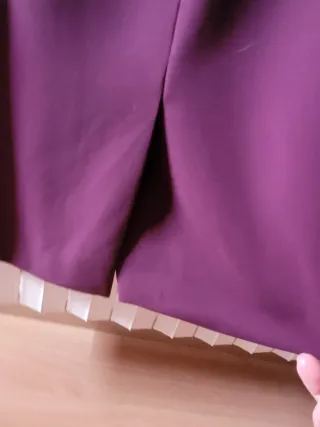 Completo giacca e gonna bordeaux