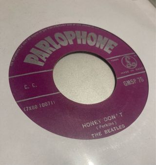 Single rarisimo griego The Beatles - Honey Don't