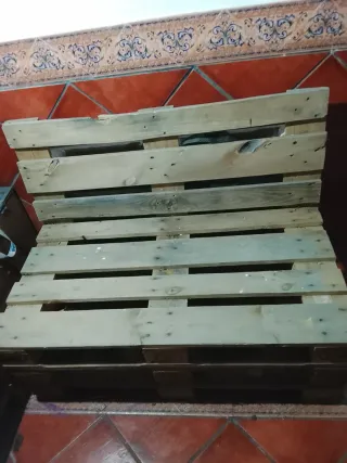 Sofá de Palets de Madera