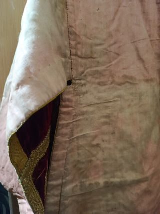 Dalmatica Bordada Antigua Terciopelo