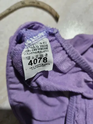 2 Top Lilla Taglia Unica