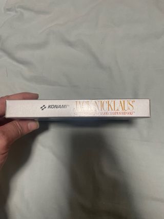 Jack Nicklaus NES Konami Juego Cartucho Caja Manua