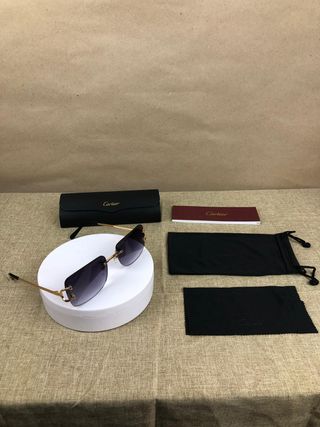 Gafas CARTIER Signature C Negras Degradadas