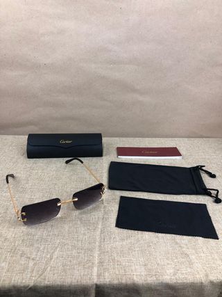 Gafas CARTIER Signature C Negras Degradadas