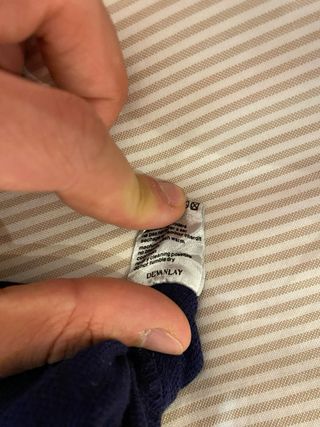 Polo Lacoste Manga Larga Azul Marino Hecho en Fran