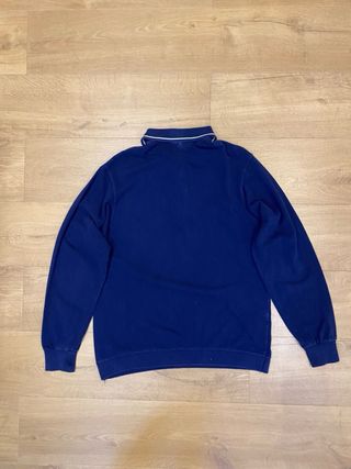 Polo Lacoste Manga Larga Azul Marino Hecho en Fran