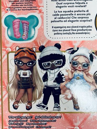 Na! Na! Na! Surprise Fuzzy Panda Muñeco