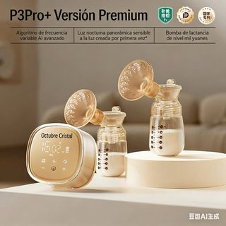 Sacaleches Eléctrico Doble