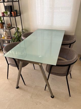 Mesa IKEA Galant Cristal 160x80