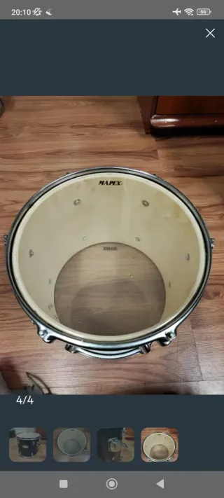 Tom Mapex M 13 Negro para bateria acústica
