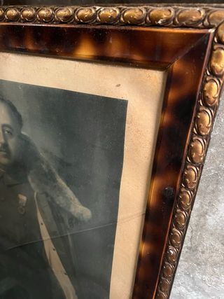 Foto Original Generalísimo Franco Enmarcada