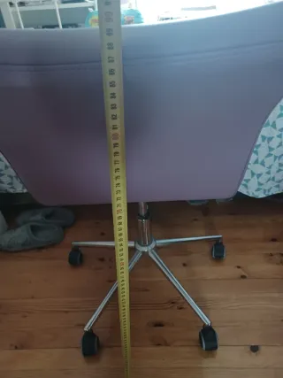 Silla Escritorio Giratoria Morada