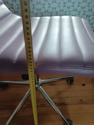 Silla Escritorio Giratoria Morada