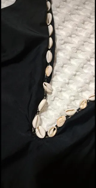 Bañador negro con detalles