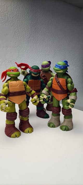 Figuras Tortugas Ninja (Set de 4)