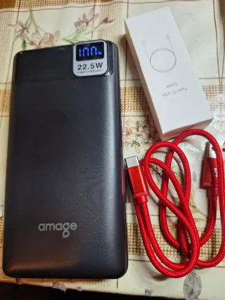 Power Bank Amage 22.5W Carga Rápida