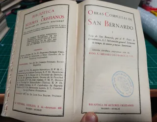 Obras Completas de San Bernardo - Tomos I y II