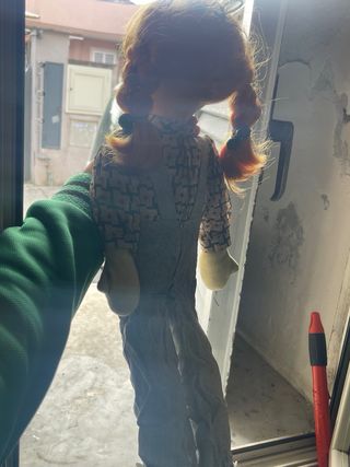 Bambola Ratti Pippi Calzelunghe Rossa Rara