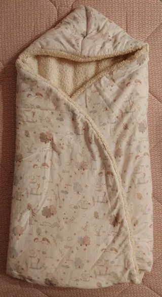 Saco capazo reversible. Seminuevo