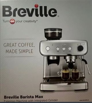 Cafetera Breville Barista Max con Molinillo