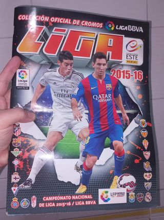 Álbum cromos de Fútbol Liga BBVA 2015-16