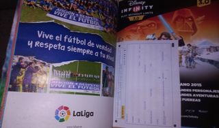 Álbum cromos de Fútbol Liga BBVA 2015-16