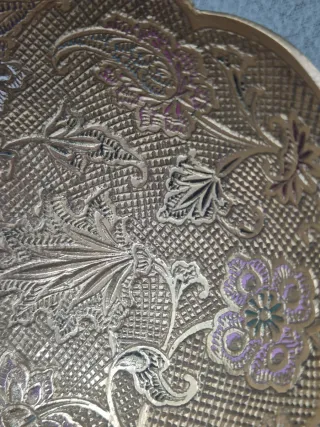 Cuenco de cobre labrado 14 cm