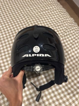 Casco de esquí Alpina negro