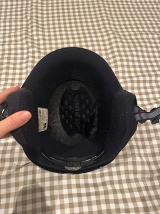 Casco de esquí Alpina negro