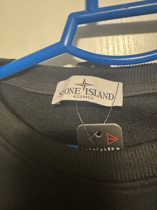Sudadera Stone Island Negra
