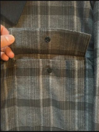 Chaqueta Columbia cuadros forro borrego