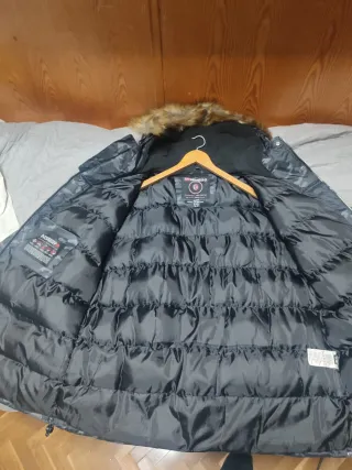 Abrigo Geographical Norway XXXL Parka Camuflaje