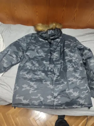 Abrigo Geographical Norway XXXL Parka Camuflaje