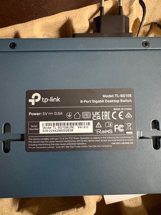 TP-Link Switch Gigabit 8 Puertos TL-SG108