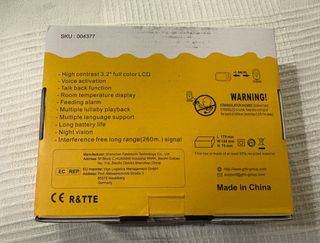 GHB Cámara Vigilancia Bebé Vigilabebés