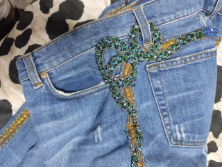Pantalón vaquero Roberto Cavalli con detalles