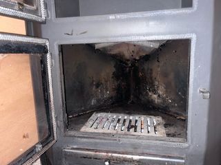 Chimenea hierro fundido, muy buen estado