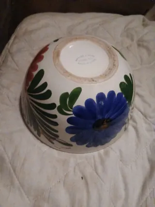 Cuenco Cerámica Artesanal Manises