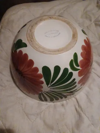 Cuenco Cerámica Artesanal Manises