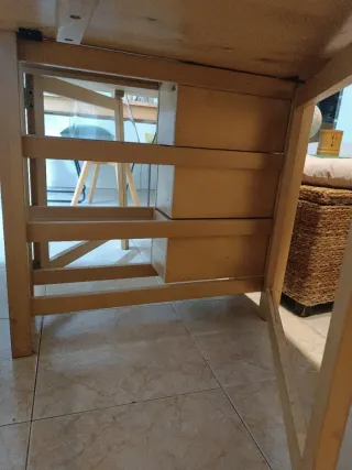 Mesa de madera plegable IKEA NORDEN